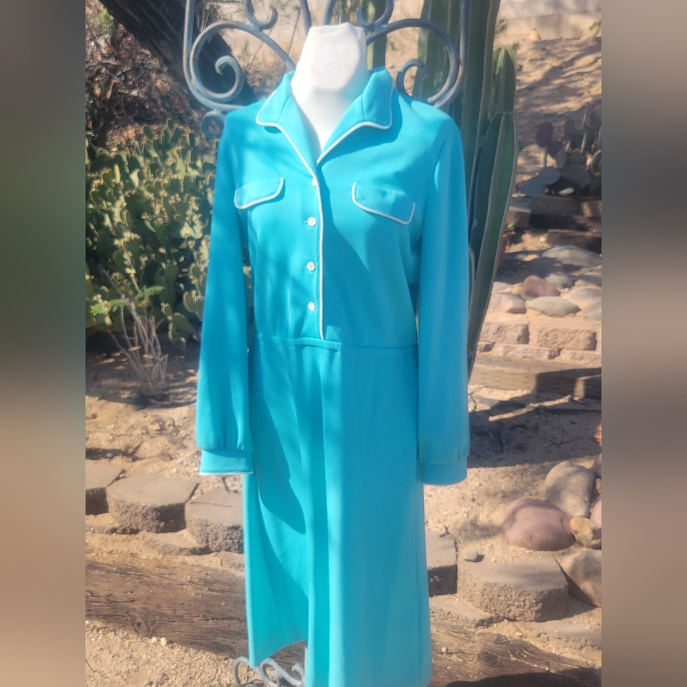 Vintage Butte 60's 70s Dress Grandma